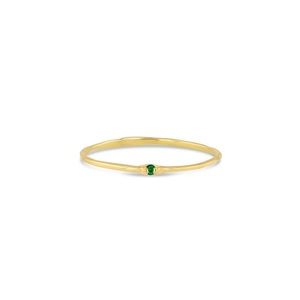 Grace Lee Emerald Whisper Ring